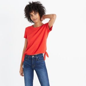 Texture & Thread Modern Side-Tie Top from Madewell (S)